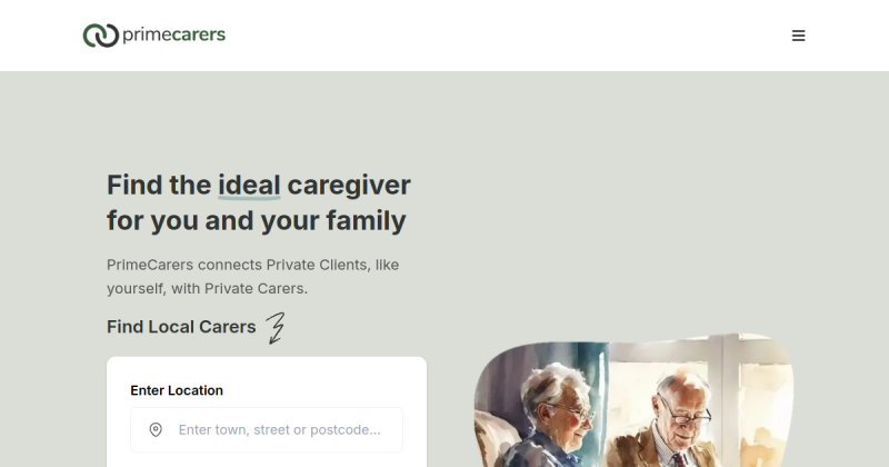 PrimeCarers screenshot